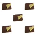 thumbnail image 1 of Decodeary 10 Pieces Microfiber Eyeglasses Camera Lens Cell Phones Cleaning Cloth Yellow+Brown 5Set, 1 of 6