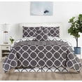 thumbnail image 1 of 5Piece Reversible Comforter Microfiber Ultra Soft Duvet Insert Hotel Bedding Set, 1 of 16