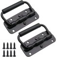 thumbnail image 1 of SHENMO Spring Loaded Cash Handle 2 High Folding Cash Handles 100mm Metal Folding Handle, 1 of 5
