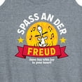 thumbnail image 3 of Peanuts - Snoopy Spass An Der Freud - Women's Racerback Tank Top, 3 of 6
