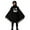 X3 Black, variant on Krdevn Toddler Halloween Hooded Cloak - Glow in The Dark Ghost Hooded Cloak for Boys Girls Kids Party Dress Up Robe,Color:X3 White,Size:4-6 Years
