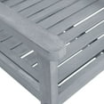 thumbnail image 5 of vidaXL Garden Chairs 6 pcs Solid Acacia Wood Grey, 5 of 5