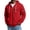 240#Red, variant on Cargo Hoodies For Men Zip Up Hooded Sweatshirt Athletic Jackets Lightweight Long Sleeve Jacket With Pockets Red 2XL