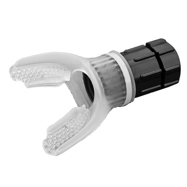 Entrenador respiratorio - (negro, gel de sílice) El entrenador de respiración portátil aumenta la capacidad vital
