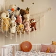 thumbnail image 2 of Hammock or Net for Stuffed Animal Storage - Large Toy Hammock Net for Stuffed Animals Corner - Hanging Ornament Organizer, 2 of 5