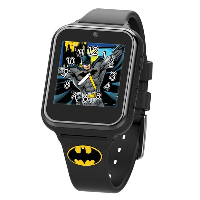 Reloj Interactivo para Niños Accutime Batman Multifunciones Pantalla LED BAT4740