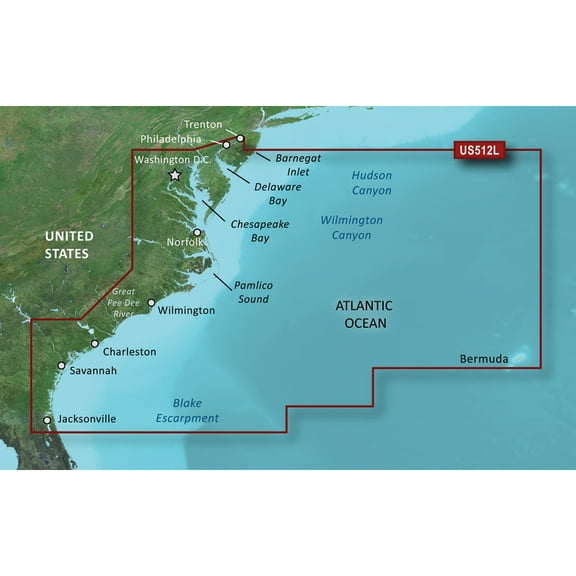 010-C0741-00 Mid-Atlantic Digital Map