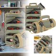 thumbnail image 2 of JJKBVCLO Sac de Rangement pour Rouleau d'Outils Sac Pliable Multifonction Grande Capacité Facile à Accrocher Sac à Outils Pratique, 2 of 6