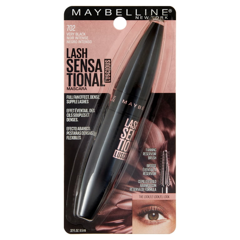 Maybelline Lash Sensational Mascara, Very Luscious Black Washable