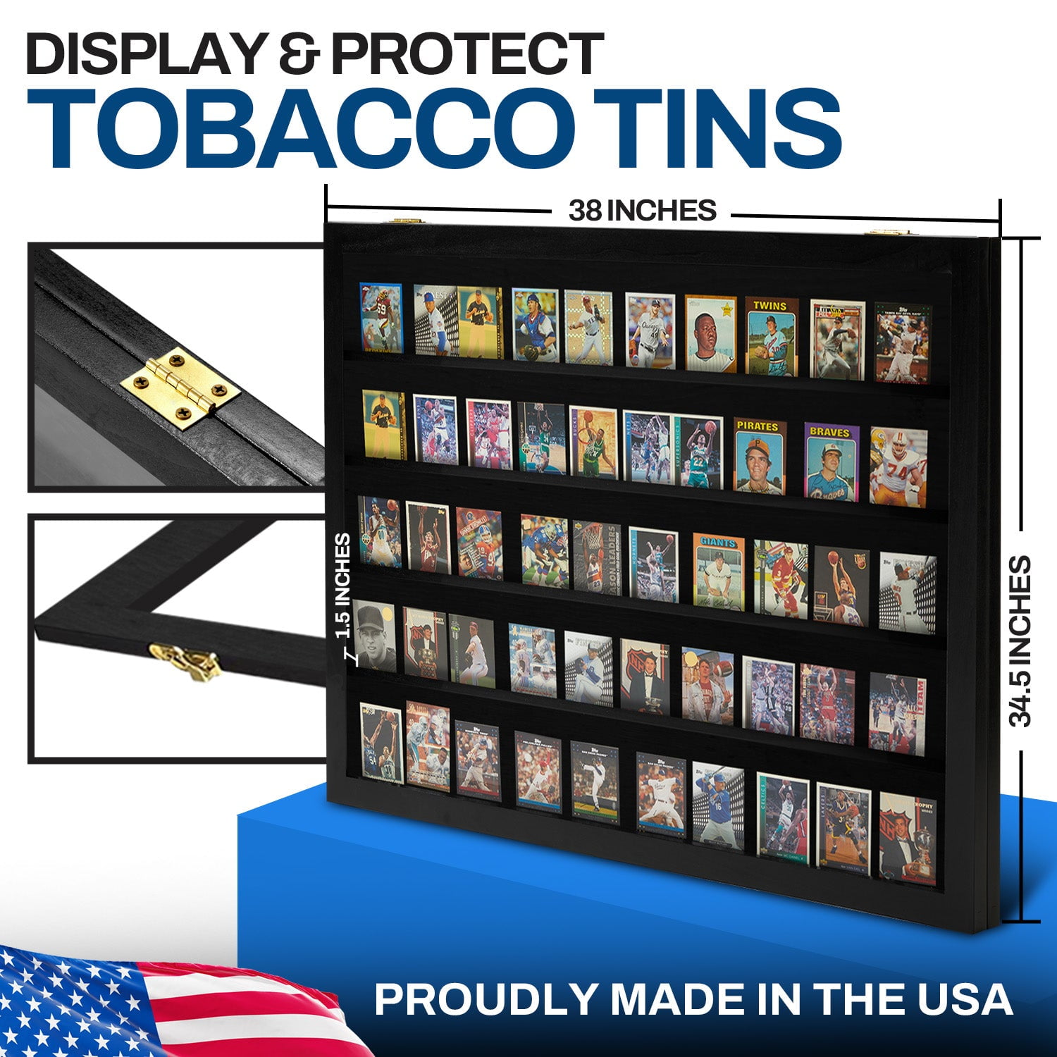 tobacco tin display Tobacco Tin Display Case