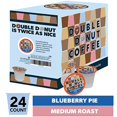 Double Donut Flavored Coffee Pods, Blueberry Coffee, Single Serve