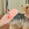 thumbnail image 5 of Cloud Shape Small Dog Grooming Brush - Perfect for Shih Tzus, Yorkies, and Maltipoos - Ideal Puppy Hair Brushes for Maltese and Small Breeds (Pink）, 5 of 6