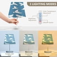 thumbnail image 4 of Pigeon Silhouette Desk Lamp LED Table Nightstand Lamps with 3 Color Temperatures for Home Bedroom Living Room Decor 6x11, 4 of 8