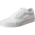thumbnail image 1 of Vans Unisex Old Skool Classic Skate Shoes - True White - 8.5, 1 of 4