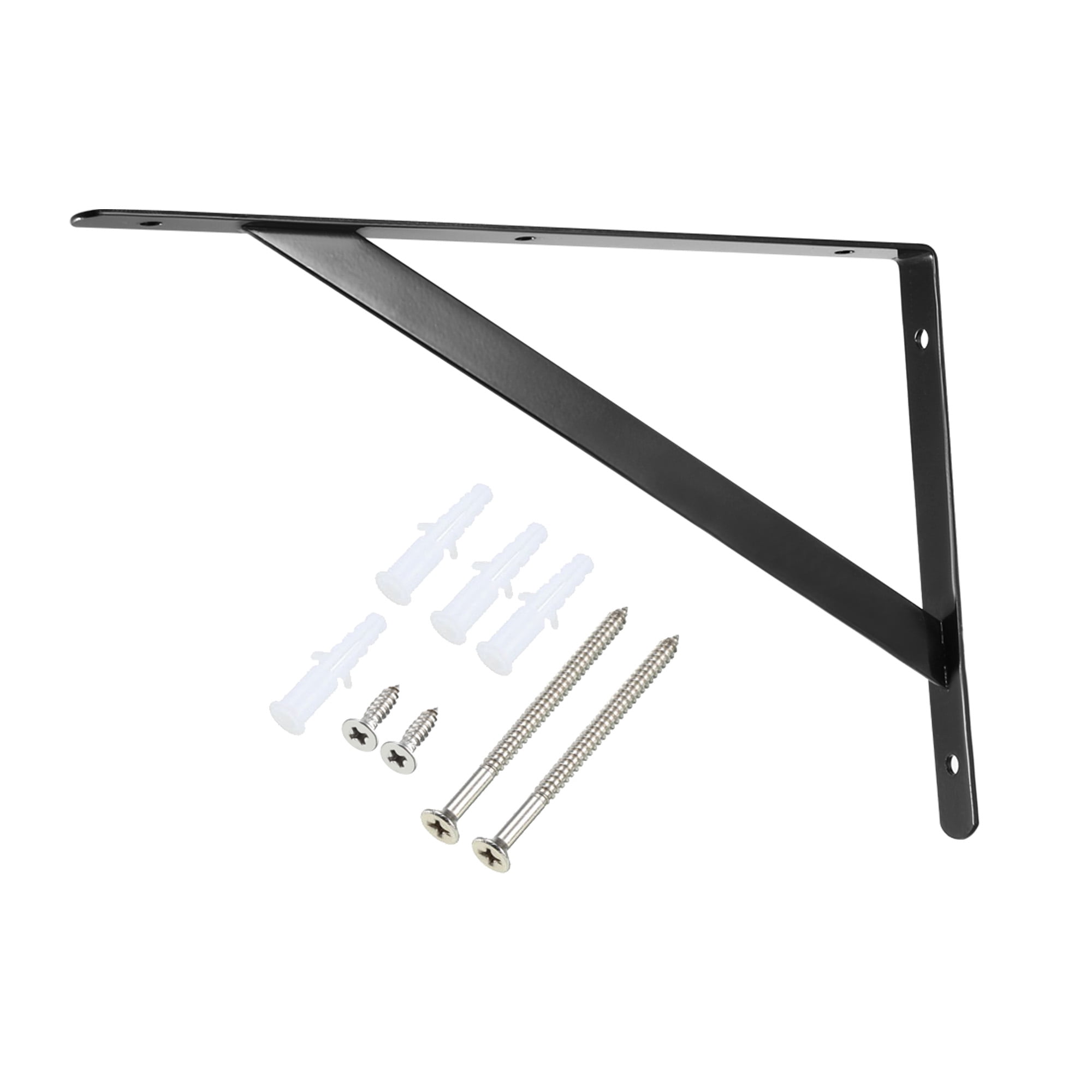 Shelf Bracket 12"Lx7.5"Hx0.08"T HeavyDuty L Right Angle Bracket