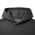 thumbnail image 6 of IYYVV Mens Hoodie Fabric Oversized Hooded Sweatshirt Oversize, Long Tall, Hood , Vintage, Running, Suit for Warm, Fall Winter, Khaki 3XL, 6 of 8