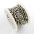 thumbnail image 2 of Tarnish Resistant 201 Stainless Steel Ball Chains with Spool Stainless Steel Color 1.5mm about 82.02 Feet(25m)/roll, 2 of 2
