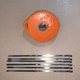 thumbnail image 1 of 25mm thermolent for muffler and manifold up to 1200 degrees, muffler winding tape, fireproof 5 meters~12882, 1 of 1