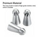 thumbnail image 5 of Boquillas para Decorar Pasteles Bewildely Pack de 3 Boquillas de Acero Inoxidable, 5 of 6