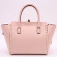 thumbnail image 3 of Pre-Owned Valentino Rockstud Leather Studded 2-Way Handbag Garavani BGG540BOL1 Shoulder Bag..., 3 of 11