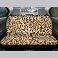 thumbnail image 3 of FUIALDOLG Leopard Print Theme Rear Bench Seat Covers with SUV Truck, Fashion Non-Slip Car Seat Covers Bench Seat(2 Piece), 3 of 7