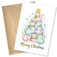 thumbnail image 1 of Tarjeta de Felicitación LINHARA Gato Navideño Meowly 26x19 cm, 1 of 9