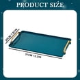 thumbnail image 3 of Plastic Tray Tea Tray Fruit Tray Beauty Salon Storage Hotel Home Use English Rectangular Cup, 3 of 5