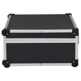 thumbnail image 6 of vidaXL Tool Suitcase 18.1"x13"x6.3" Black Aluminum, 6 of 8