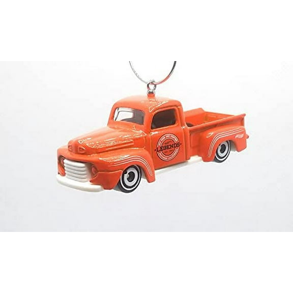 Christmas Ornament for 1949 Ford F1 Orange