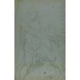 thumbnail image 3 of Domenico Fiasella 11x14 Black Modern Framed Museum Art Print Titled - Samson and the Lion, 3 of 5