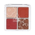 thumbnail image 1 of Four Color Eyeshadow Plates, Colorful Beads, And Coloured Accompaniment, Makeup Eye Shadow, 1 of 2