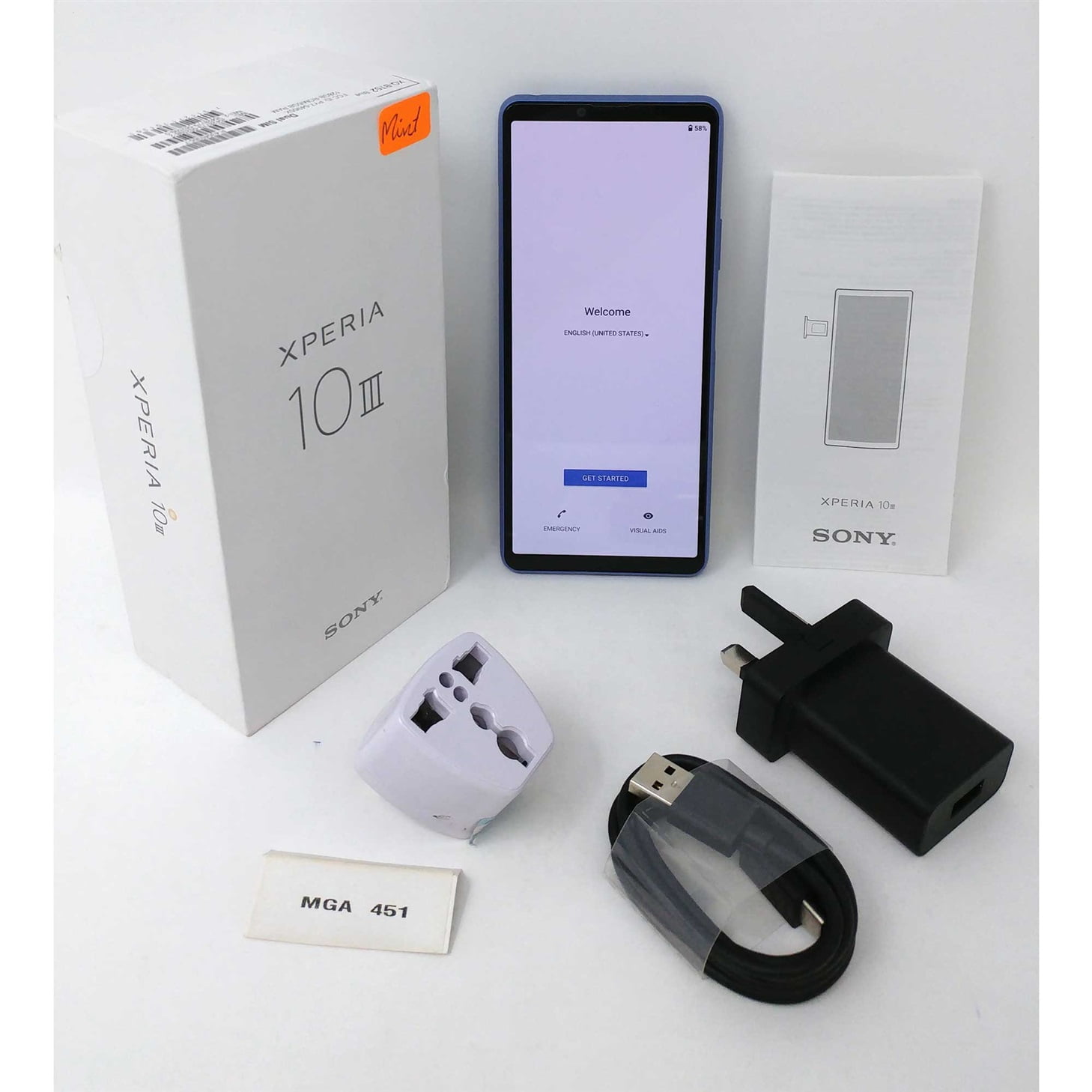 Buy Grade A Sony Xperia 10 III 5G 128GB XQ-BT52 6GB RAM GSM Factory