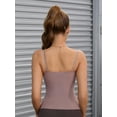 thumbnail image 2 of DARING DIVA Women's Body Shaper Cami Vest Tummy Control Shapewear Camisoles Brown L, 2 of 6