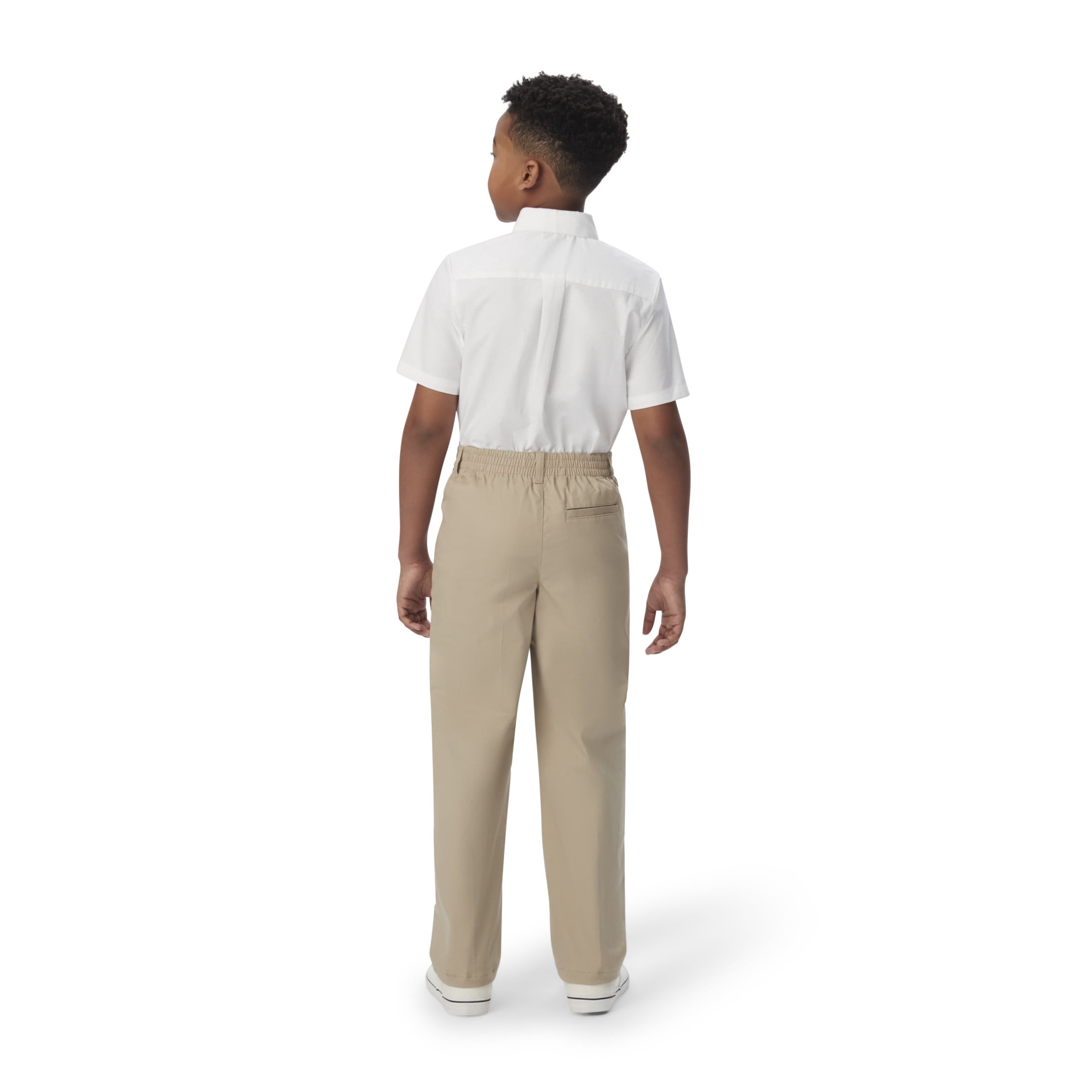 French Toast Boys School Uniform Pull-On Relaxed Fit Pants, Sizes 4-20 & Husky