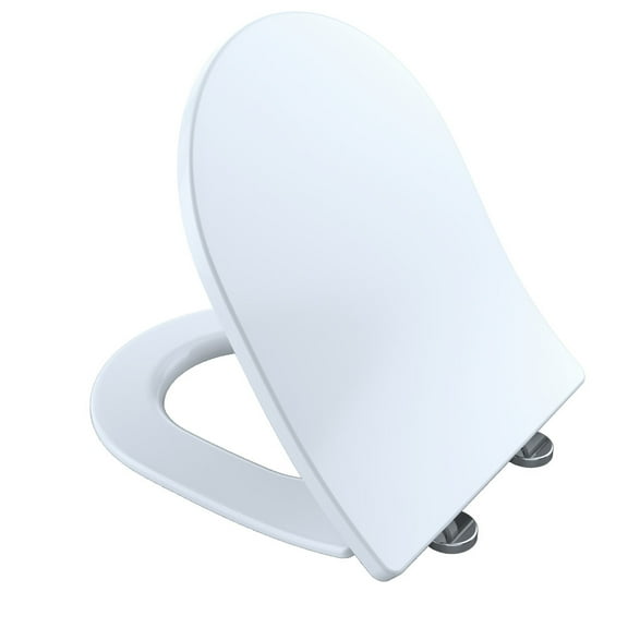 Toto SS247R#01 Slim D-Shape Closed-Front Toilet Seat with SoftClose