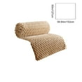 thumbnail image 3 of Uutvery Thickened Golden Turtle Khaki Velvet Blanket Plush Soft Multifunctional Napping Cover Fashionable Decor 50 x 60 Inches 1.10lb, 3 of 6