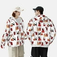 thumbnail image 6 of Sigee Cute Cat And Christmas Gift Print UPF50+ Men's Sun Protection Hoodie Shirt SPF UV Shirt Long Sleeve Fishing Outdoor Lightweight, S-3XL, 6 of 9