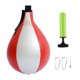 thumbnail image 2 of , Heavy Duty PU Leather Hanging Swivel para Boxeo, MMA, Thai caseing Thai, Fitness, Fighting, Sports Training , rojo plateado rojo plata Soledad bola de velocidad de boxeo, 2 of 7