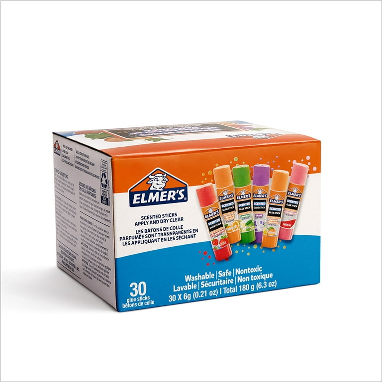 Elmer's Giant Scented Glue Sticks Variety Pack, 22 Gram, 3 Count -  Walmart.com