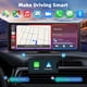 thumbnail image 2 of Universal Portable Carplay for Car Screen, Wireless Carplay Screen Wireless Car Stereo with Carplay Android Auto, Car Touchscree, 2 of 5
