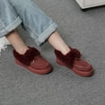 thumbnail image 7 of LUXUR Winter Shoes for Womens Moccasin House Slippers Slip On Ankle Boots Indoor & Outdoor, 7 of 7