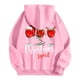 thumbnail image 4 of WILLBEST Sudadera de Mujer con Estampado de Letras, Sudadera con Capucha de Manga Larga y Bolsillos, Talla 74 X-Grande, 4 of 7