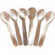 thumbnail image 1 of 6-Piece Mother-of-Pearl Caviar Spoons with Round Handle, 11.5cm x 3cm, 1 of 2