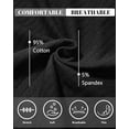 thumbnail image 6 of AWAYTR Women Cotton Underwear Cotton Bikini Panties Mid Rise Hipster Plus Size Panties Soft Breathable Briefs 6 Pack S-2XL, 6 of 6