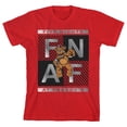 thumbnail image 4 of Five Nights at Freddy's Youth Red Graphic Tee-XS, 4 of 6