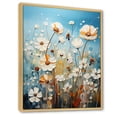 thumbnail image 2 of Designart "Meadow Painting I" Floral & Botanical Floater Framed Wall Decor, 2 of 7