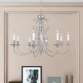 thumbnail image 5 of Livex Lighting - Caldwell - 8 Light Chandelier in Traditional Style - 35 Inches, 5 of 10