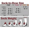 thumbnail image 2 of Fatigue Fighter Over-The-Calf Compression Socks, Medium, White, 2 of 2
