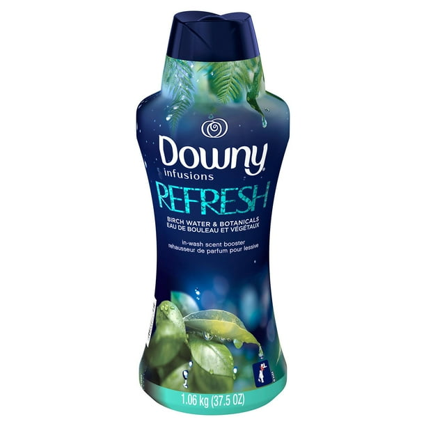 Downy Infusions InWash Scent Booster Beads, Refresh, Birch Water (37.5 Ounce)