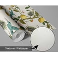 thumbnail image 6 of S4Sassy Self Adhesive Wallpaper, Hummingbird & Lemon Tree Wallpaper, Blue Removable Diy Vinyl Wall Covering, Textured Peel And Stick Contact Paper For Entryway Accent Wall, Easy Home Decor (25"X 60"), 6 of 8